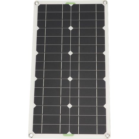Flexibles, tragbares 100-W-Solarladegerät-Set aus monokristallinem Silizium mit Solarpanel, geeignet für Autos, Boote und Camping (1/4)