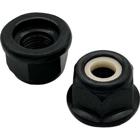 2 écrous universels M10x1 à vis inversée, accessoires pour outils (1/5)