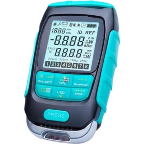Compteur de puissance optique Testeur de stylo optique multifonctionnel de compteur de puissance 4 en 1, testeur de panne de câble LAN déconnecté Test de câble réseau Compteur de puissance à fibre opt (1/5)