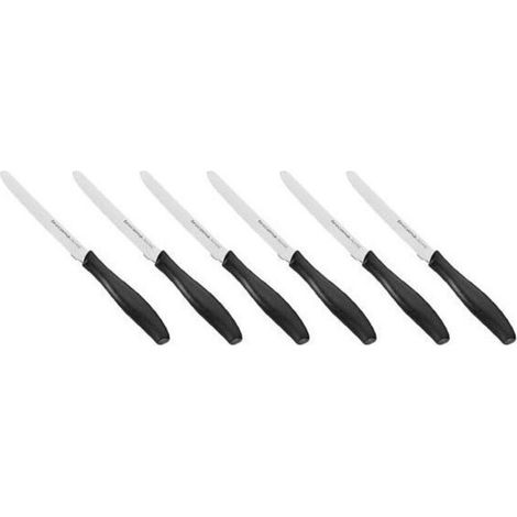 Couteau tableau 12 cm, 6 pcs., Red