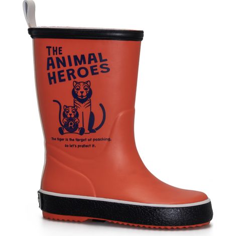 Botte Animal Heroes Orange Pointure 22 - Rouchette