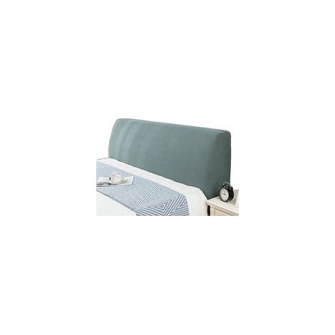 Vert Housse de tête de lit Extensible Housse de tête de lit Protection élastique Design Tout Compris pour la décoration de la Chambre Blanche 150cm(Tête de lit 59"-67")