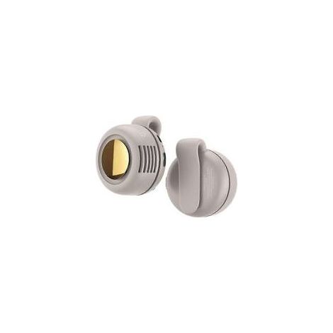 Wiederaufladbarer Mini-USB-Clipventilator – 5 Stunden Akkulaufzeit – Einstellbarer Luftstrom – Flexibler Clip zur Befestigung an Hals und Taille (1/5)