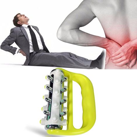 Rouleau de massage amincissant, rouleau de contrôle des graisses pour les jambes, l'abdomen, le cou et les fesses, masseur corporel anti-cellulite à action rapide. (1/5)