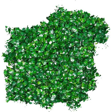 Paneles de hiedra artificial para pared, paquete de 12, decoración vegetal duradera, densidad de 308 puntos. (1/2)