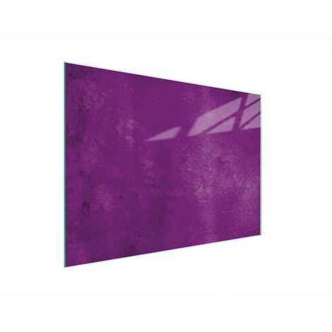 TAGLIERE IN VETRO 30x22 VIOLA (1/5)