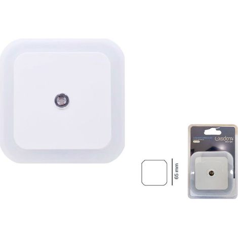 Wisdom - Luce Notturna A Led Luce Bianca Lampada Per Camera Da Letto Corridoio Dt-2191 -