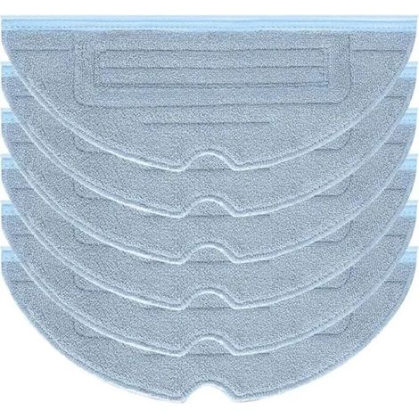 6pcs Serpillière pour Roborock S7 Pro Ultra S7 MaxV Ultra S7 Plus S7 Max Pièces de Rechange Accessoires pour Roborock S7 T7s T7s Plus Robot Aspirateur (1/5)