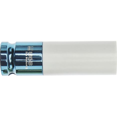WGB Kraft-Schoneinsatz 3319, Schoneinsatz, 1/2" Vierkant, 17 mm 6-kant Einsatz, lange Form, DIN 3129, Chrom-Molybdän Stahl, kunststoffummantelt (1/5)