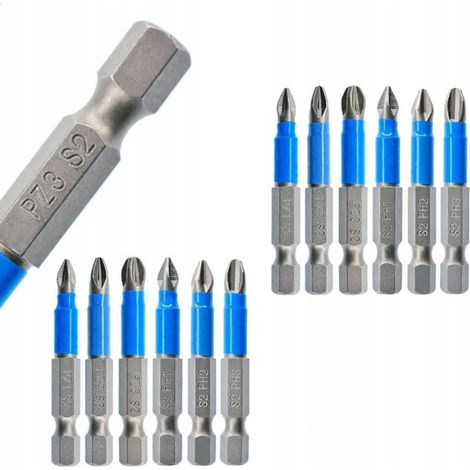 Brocas Rosfix Star con banda azul 12 uds.