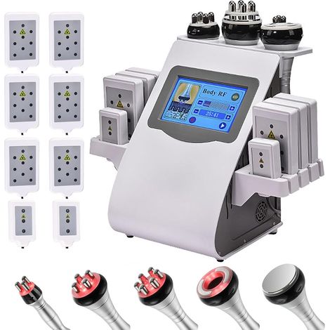 40k 6-in-1 Radiofrequency Device Lipo Laser Skin Tightening Device Massager for Radiofrequency Device Facial Body Beauty Machine (1/5)