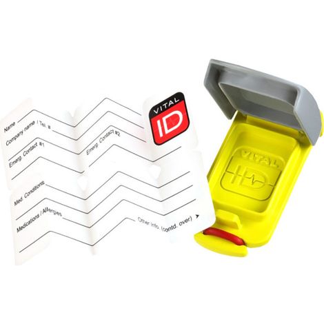 Identificador universal para tiras, llaveros, cinturones PORTWEST ID13