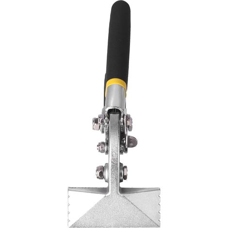 Pince à plier métal 80 mm, outil multifonction droit pour conduits métalliques et tôles, coudée pour cintrage précis.
