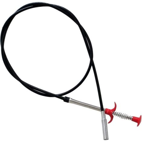 Pince de pression pour tige de nettoyage de canalisations pour égouts 1,6 m (1/5)