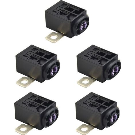 5X 61146802944 pour Série 5 6 7 G30 G31 G38 F90 M5 Interrupteur de Mise Hors Tension de la Batterie Crash Fusible de Batterie Surcharge Fusible (1/2)