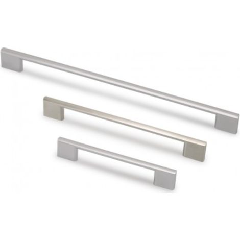 Poignée Profit zamak - finition nickelé brossé - entraxe 288 mm - JUAN JOSE VERGES/ACDE (1/2)