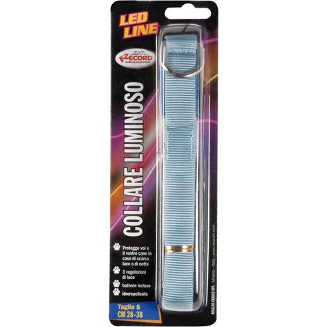 38-52 cm x 2 cm: Collare per cani Linea led ideale per le ore notturne