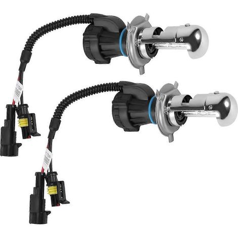 2x Glühbirne AUTO HID BI-Xenon Beam HI/LOW Glühbirne H4 (55W, 6000K)