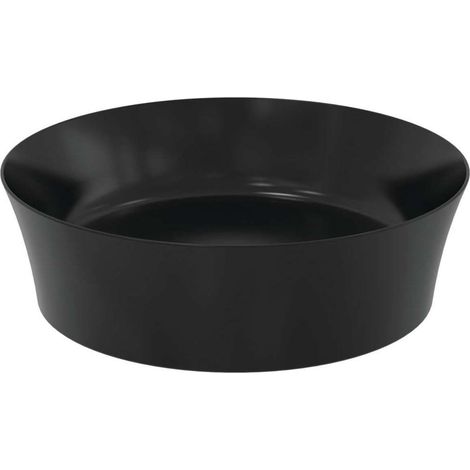 IS Schale Ipalyss, o.Hl., o.Ül., 400x400x120mm, Schwarz Matt (1/5)