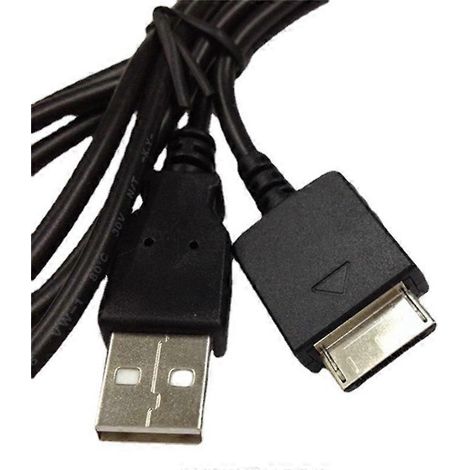 Câble USB WMC-NW20MU pour transfert de données pour Sony MP3 MP4 Walkman type NW NWZ (1,25 m)