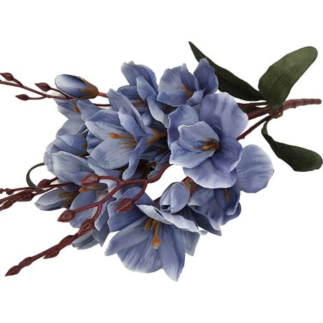 Bouquet Artificiel - Fleur Magnolia et Orchidée - Décoration Intérieure pour Mariage, Fête ou Maison - 1 Pièce (1/5)