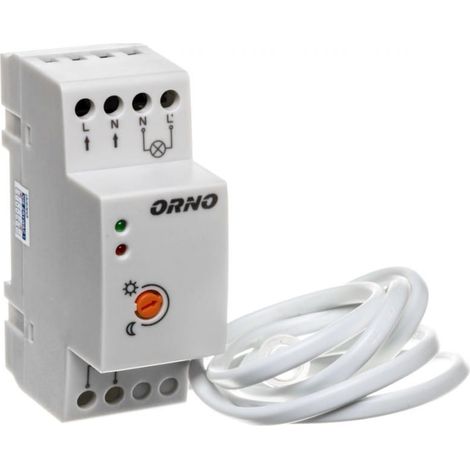 Dämmerungsschalter mit Sensor 20A 230V 2-100lx OR-CR-219
