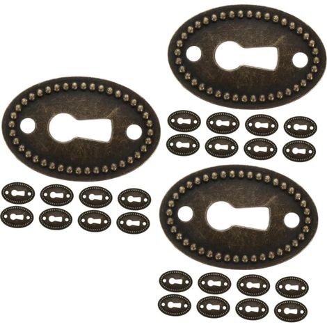 jojofuny Lot de 36 cache-trous serrure pour meubles, commode (1/5)