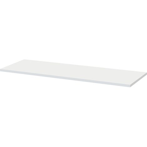 Nuie Satin White 1200mm x 390mm Laminate Worktop - MWT120 (1/2)