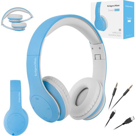 Cuffie wireless Bluetooth BT per bambini con microfono KrugerMatz Street (1/5)