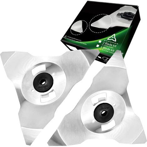 2 Lames de Rechange pour Robot Tondeuse Robomow, 2 Lames de Rechange pour Robot Tondeuse Robomow Série RS MS RC (Acier Inoxydable) (1/5)