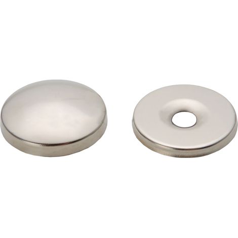 Borchia Coprivite Conica Ottone Nichelato 200 Pezzi 18 mm