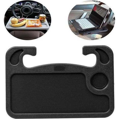 chunnron Plateau Voyage Enfant Voiture Tablette Enfant Voiture Volant Table Plateau Siège de Voiture Organisateur Plateau De Si (1/4)
