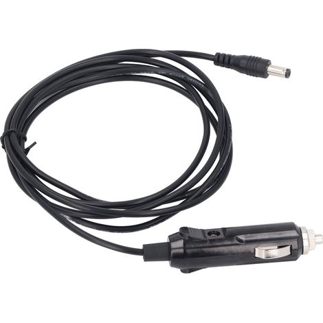 Câble d'alimentation DC 3 m 9,84 pi 18AWG satellite vers allume-cigare IP68 étanche (1/5)