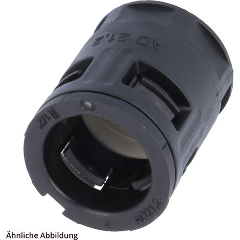 FLEXA RQGK-M Schnellverschraubung gerade Gewinde M16x1,5 für Schlauch-Außendurchmesser 15,8mm hochdichtend mit Messing-Außengewinde - 1 Stück (1/3)