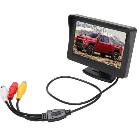 Écran de recul 4,3 pouces rotatif 12V pour camion, fourgon et camping-car (1/5)
