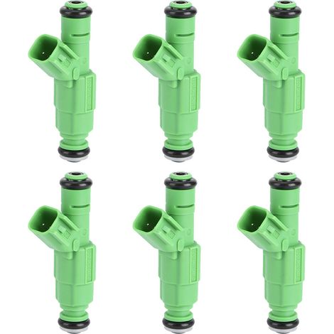 Jeffergarden Injecteur de carburant essence de voiture 6 pièces 0280156007 adapté pour Chrysler Town Country (1/5)