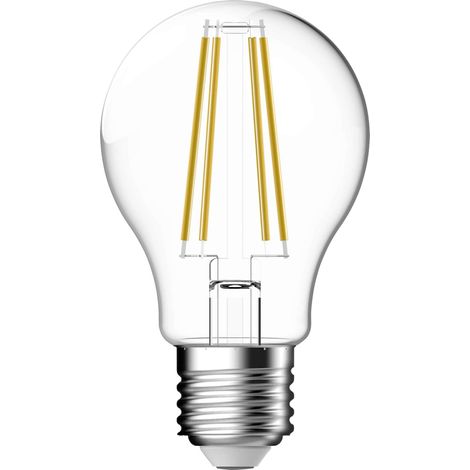 Megaman MM21108 LED CEE F (A - G) E27 forme de poire 8 W = 60 W blanc chaud (Ø x L) 60 mm x 104 mm 1 pc(s) D029962