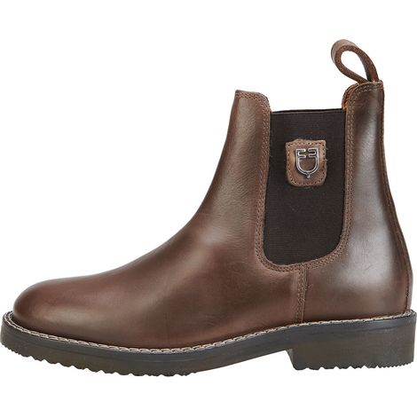EQUESTRO TAGLIA 45 MARRONI Stivaletti suola in gomma antiscivolo EQUITAZIONE (1/4)