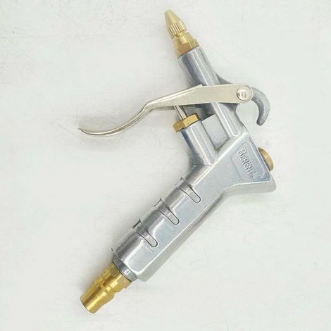 Pistolet À Air Comprimé - Buse En Aluminium Rotative - Poignée Ergonomique - Pour Nettoyage Intérieur Véhicule - 1 Pièce (1/4)