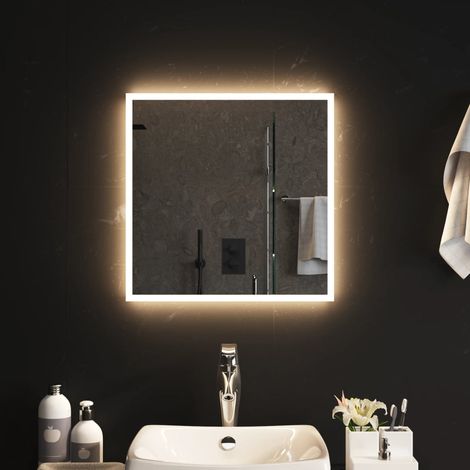 LED-Badspiegel,Wandspiegel,Badzimmer Spiegel 50x50 cm AGHDE889338 (1/5)