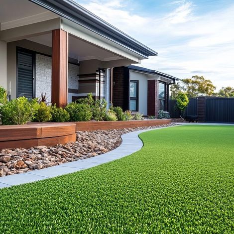 Gazon Synthétique GREEN ECO 18mm - 2Mx5M soit 10m2 - BBE (1/5)