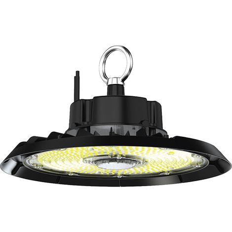 V-TAC Campana Industriale LED 150W CHIP CREE 160lm/W UFO Nero 6500K IP65 240766