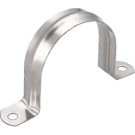 Lot de 15 colliers de serrage en U de 60 mm en acier inoxydable 304 pour la fixation de conduits, tuyaux et câbles (15, M60) OXQ (1/5)