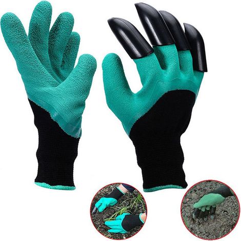 Garden Protective Gloves with ABS Claws for Digging (1/5)