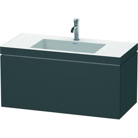 Duravit L-Cube c-bonded Set wandhängend, 1 Auszug, ohne Überlauf, (1/5)