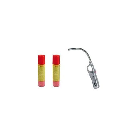 ROTHENBERGER Industrial  Accendigas a  collo d'oca  inclusi 2x  gas Rofill  100 ml  - 1500005174