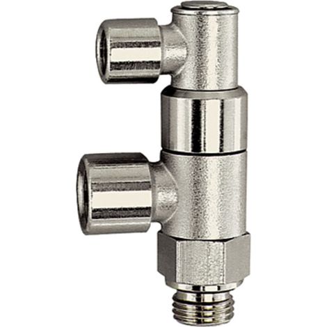 Riegler Stoppventil pneumatisch betätigt, G 1/4, G 1/4 i., G 1/8 i. (1/4)