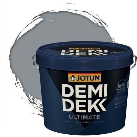 Peinture Bois - DEMI DEKK ULTIMATE - Satinée - RAL 7045 - 3L (1/2)