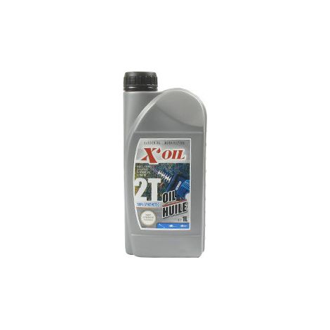 15 Olio 2 Tempi 100% Sintetico X'oil (api Tc - Jaso Fc, Fd), In Tanica da 1 Litro. Con