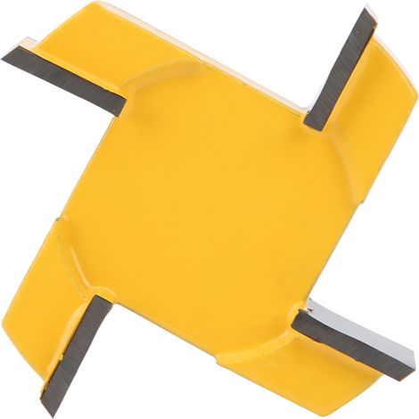 Vierklingen-T-förmiges Messer mit Griffen von 1/2 Zoll, 1/2 x 5 Zoll und 1 x 1/2 Zoll (1/4)